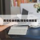 西安疫情地图/西安疫情图谱