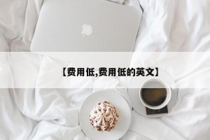 【费用低,费用低的英文】