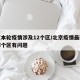 北京本轮疫情涉及12个区/北京疫情最新情况哪个区有问题